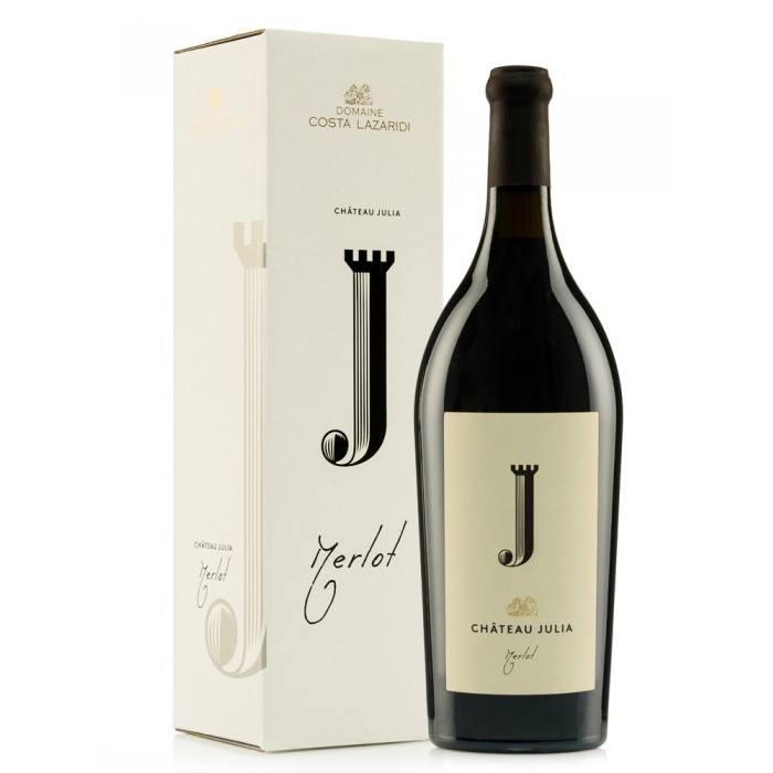 Château Julia merlot 2020 - Domaine Costa Lazaridi - magnum 1,5 L