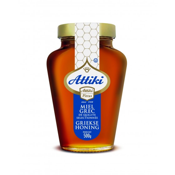 Miel de fleurs sauvages et arbres forestiers - Attiki - 500 gr