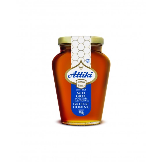 Honey from wild flowers and forest trees - Attiki - 250 gr