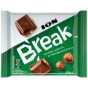 Milk chocolate with "break" hazelnuts - Ion - 85 gr