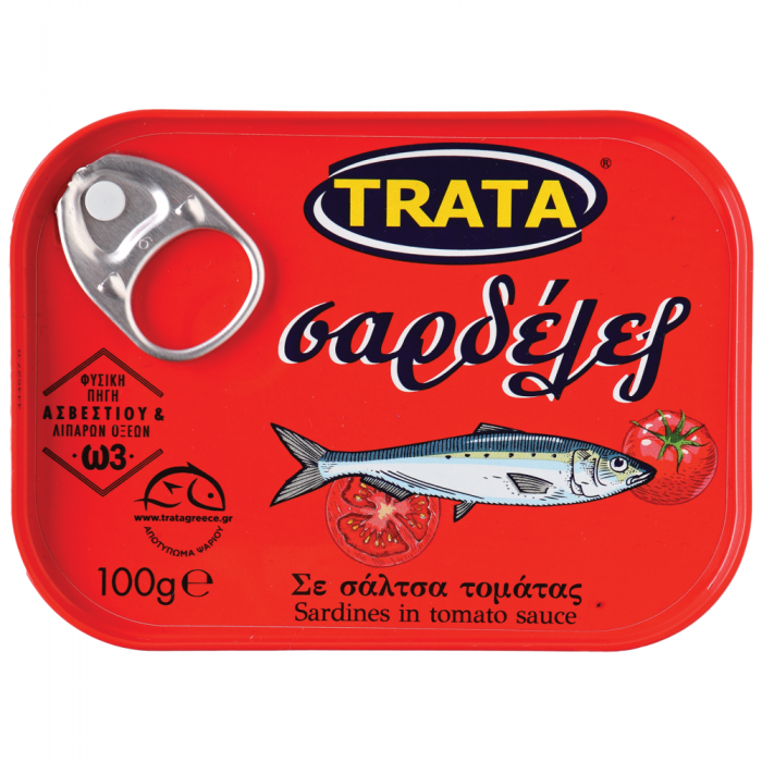 Sardines in Tomatensaus - Trata - 100 gr