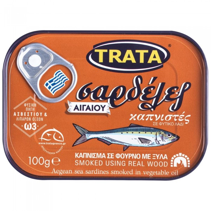 Smoked sardines - Trata - 100 gr