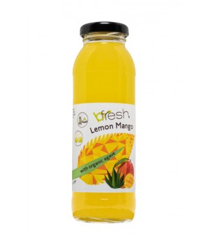 Lemon and mango juice with...