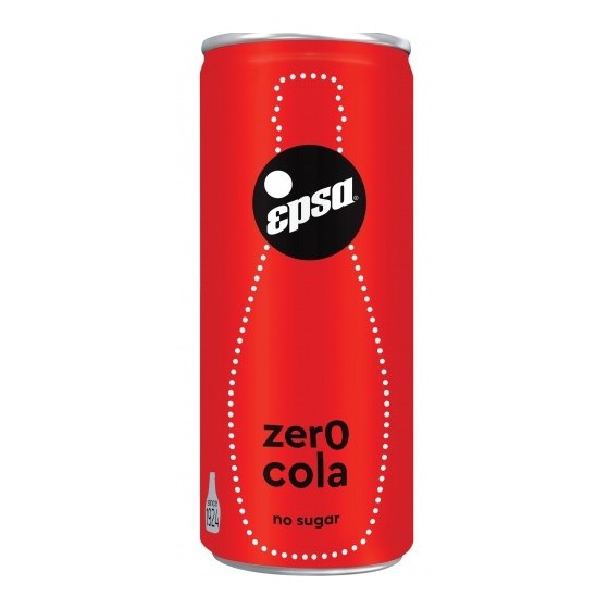 Cola zero met stevia - Epsa - 330 ml