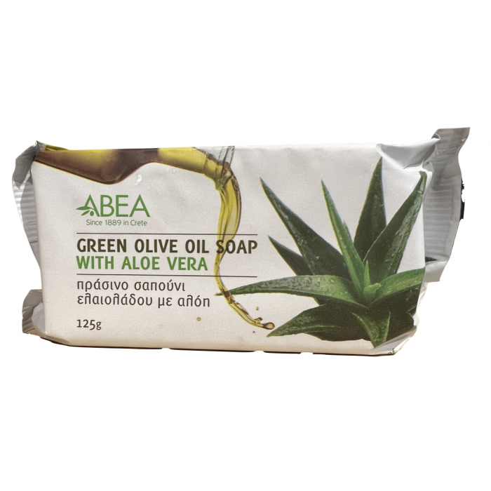 Griekse olijfolie en aloë vera zeep - Abea - 125 gr
