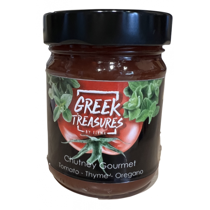 Gourmet tomatenchutney - By Elena Greek Treasures - 270 gr