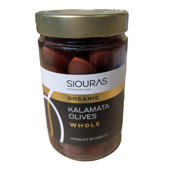 Olives noires Kalamata bio - Siouras - 370 gr