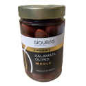 Olives noires Kalamata bio - Siouras - 370 gr