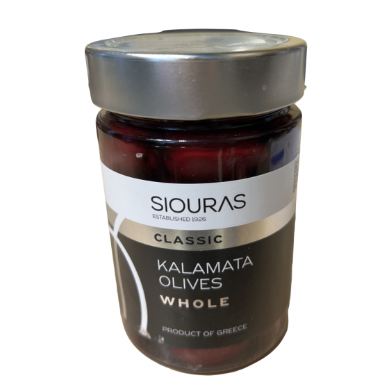 Kalamata black olives - Siouras - 370 gr