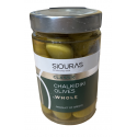 Halkidiki groene olijven - Siouras - 370 gr