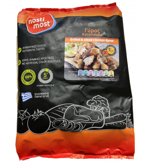 Frozen pre-cooked chicken...