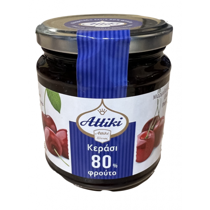 Kersenjam 80% fruit - Attiki - 370 gr