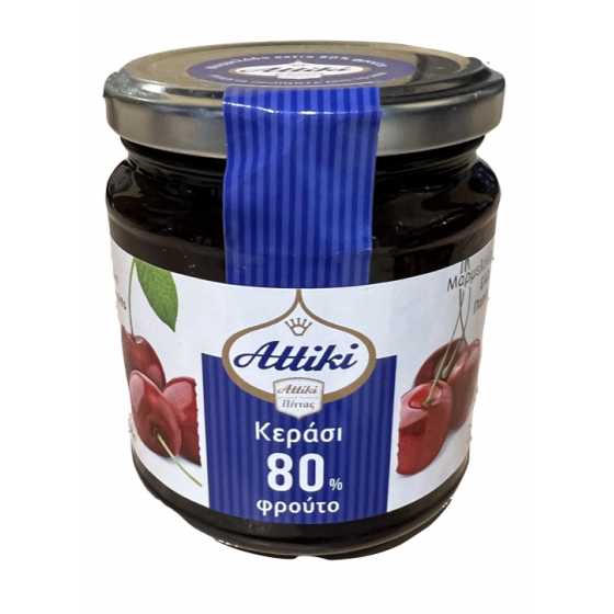 Kersenjam 80% fruit - Attiki - 370 gr