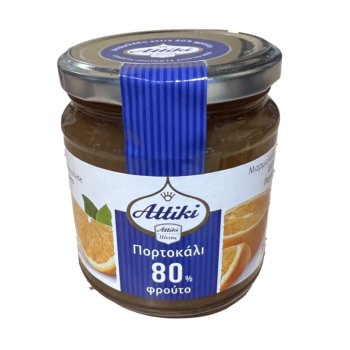 Sinaasappelmarmelade 80% fruit - Attiki - 370 gr