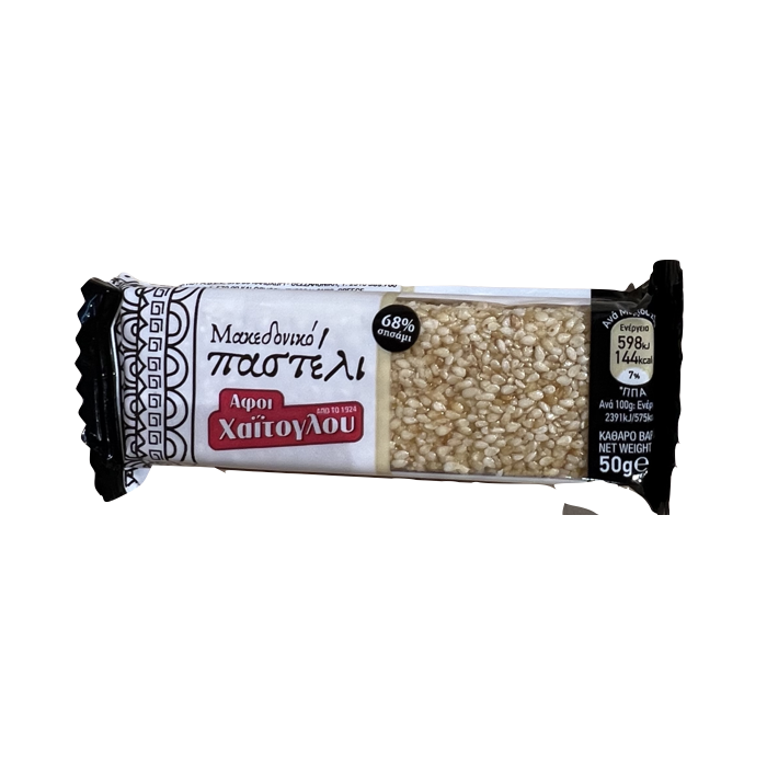 Barre de sésame sucrée "pasteli" - Haitoglou - 50 gr