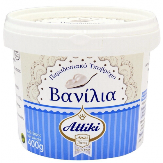 Sweet vanilla cream - Attiki - 400 gr