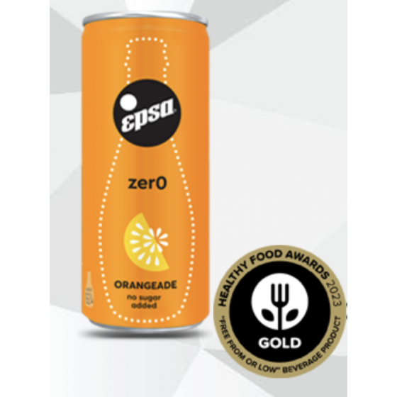 Sprankelende orangeade zéro - Epsa - 330 ml