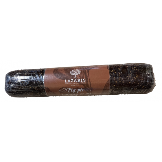 Rol vijgen met chocolade en brandy - Lazaris Artisan - 150 gr