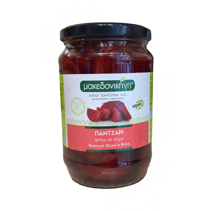 Sliced ​​beets - Makedoniki Gi - 500 gr