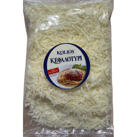 Grated "kefalotyri" cheese - Kolios - 200 gr