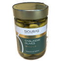 Chalkidiki groene olijven bio - Siouras - 370 gr