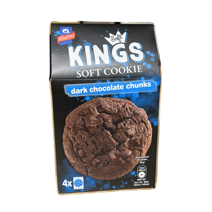 Cookies with dark chocolate chips - Allatini - 160 gr
