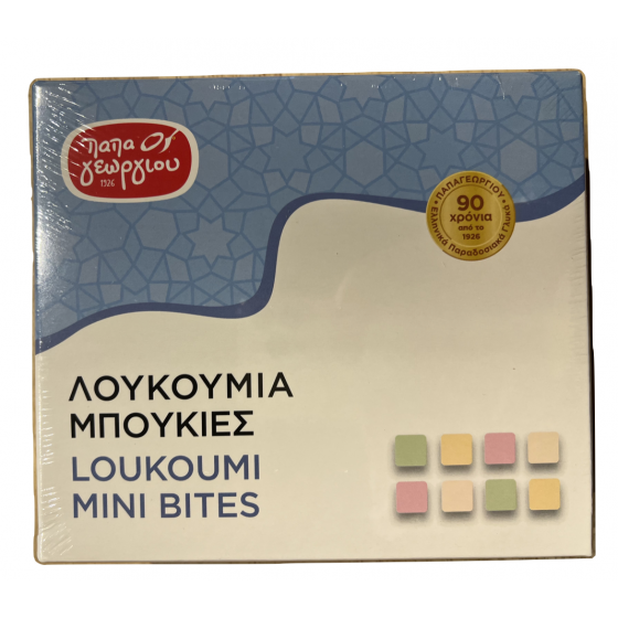 Mini loukoum assortment - Papa Georgiou - 370 gr