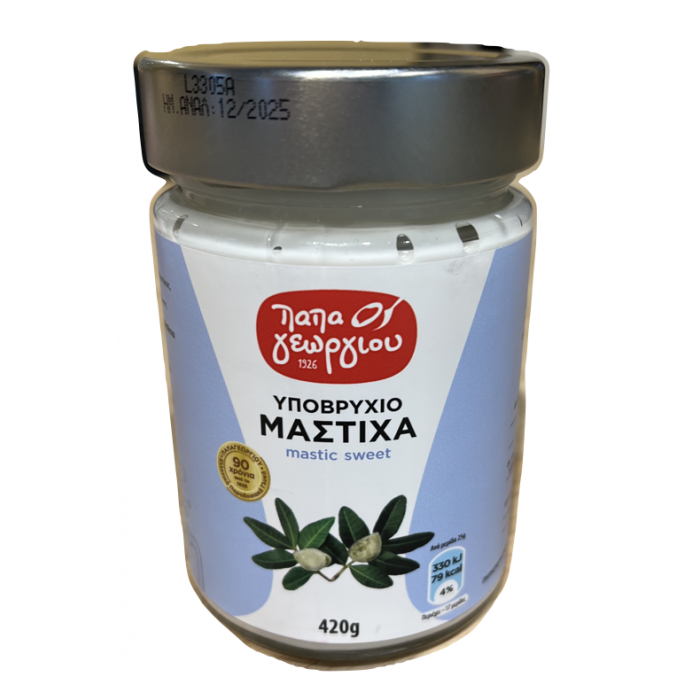 Masticha sweet cream - Papa Georgiou - 420 gr