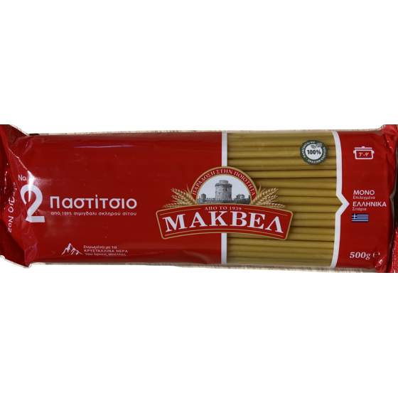 Pasta "pastitsio" - Makvel - 500 gr