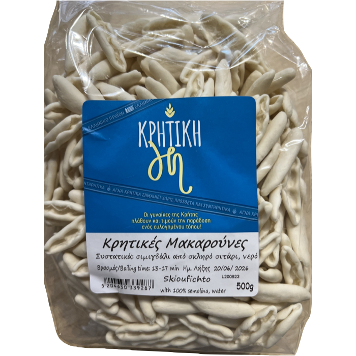 Kretenzische pasta "kritikès makarouvès" - Kritiki Gi - 500 gr