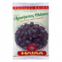 Thassos zwarte olijven - Ilidas - 200 gr