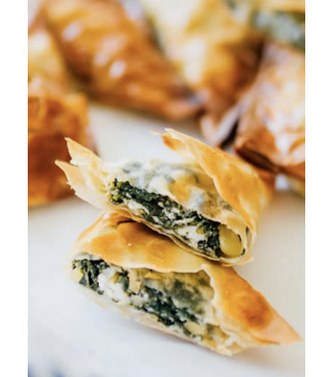 Frozen mini spanakopita -...