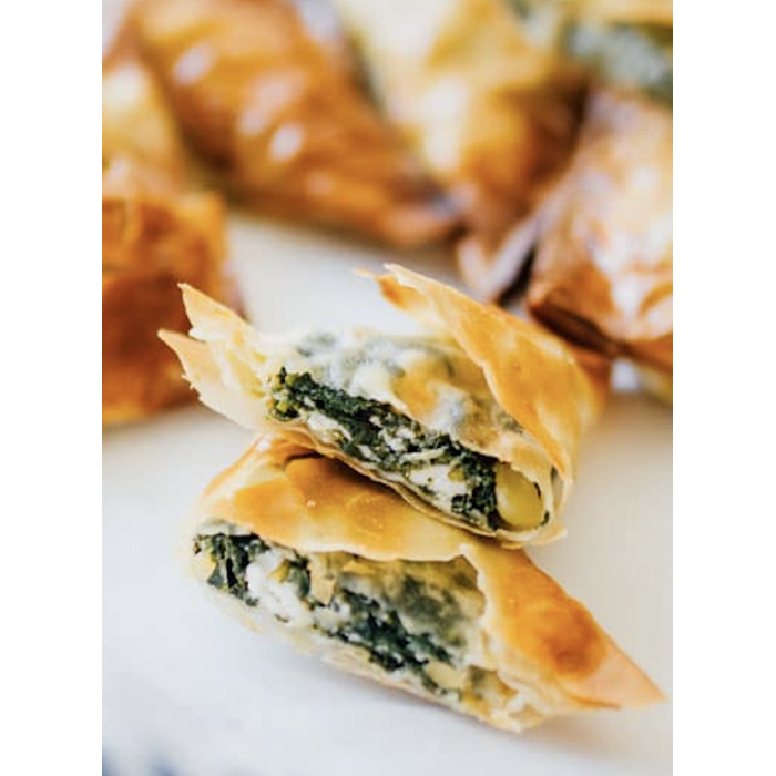 Bevroren mini spanakopita - 50 stuks