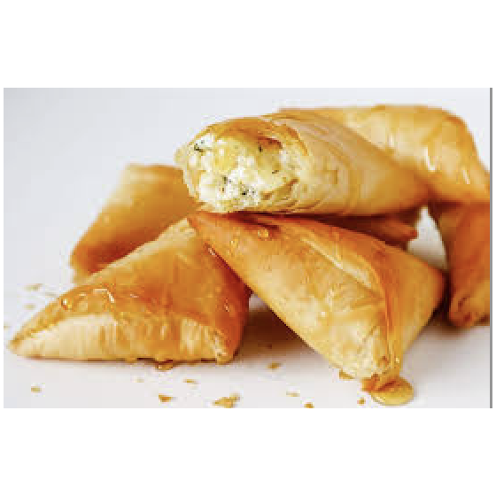 Mini tyropita congelés - 50 pièces