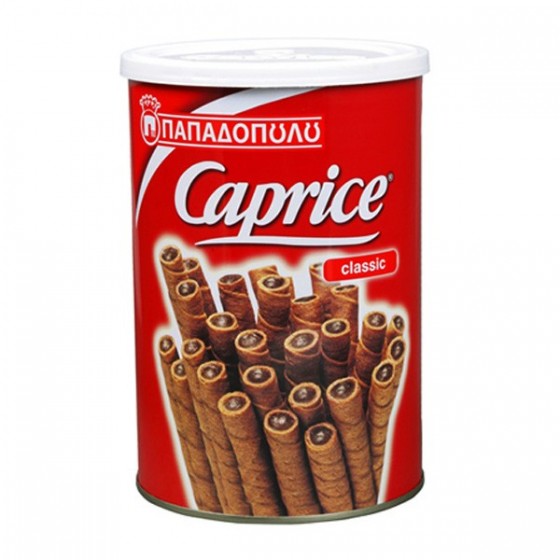 Gaufrettes au chocolat en forme de cigarillos Caprice - Papadopoulou - 400 gr