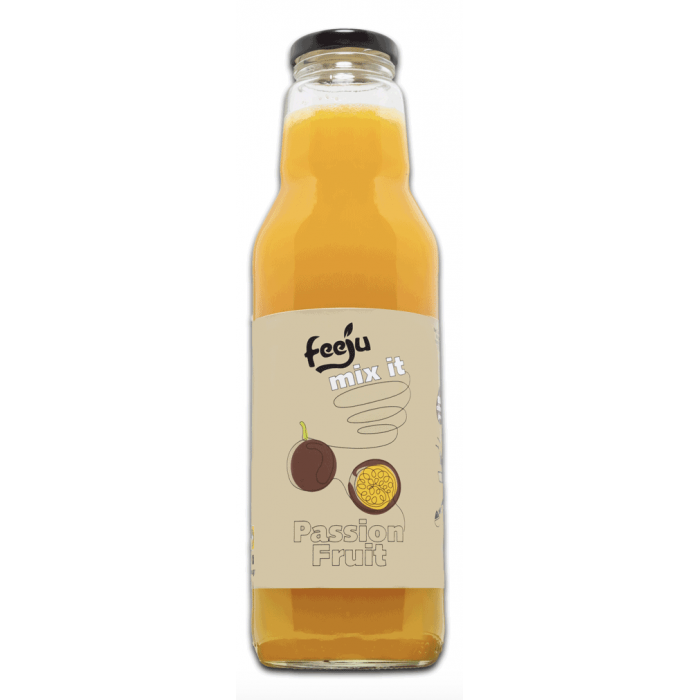 Organic concentrated passion fruit juice - Feeju - 0.75 L