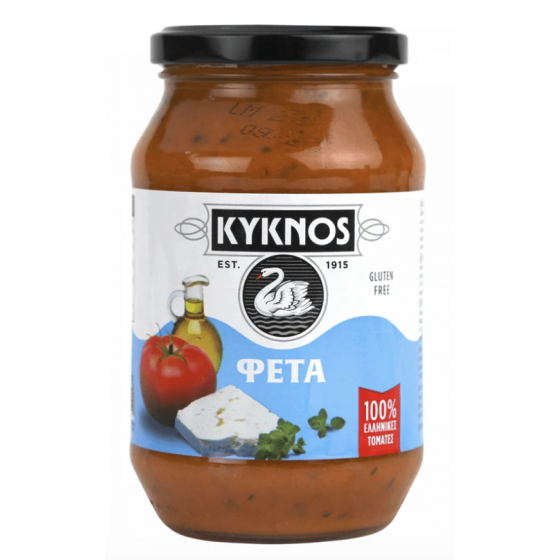 Sauce tomate grecque à la fêta - Kyknos - 350 gr