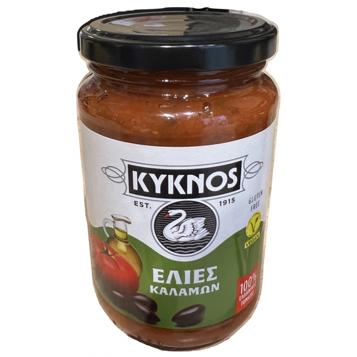 Sauce tomate grecque aux olives de Kalamata - Kyknos - 350 gr