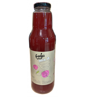 Pink rose juice - Feeju -...