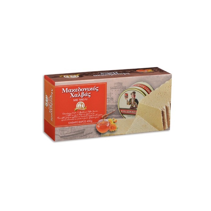 Halva makedoniko met honing - Haitoglou - 400 gr