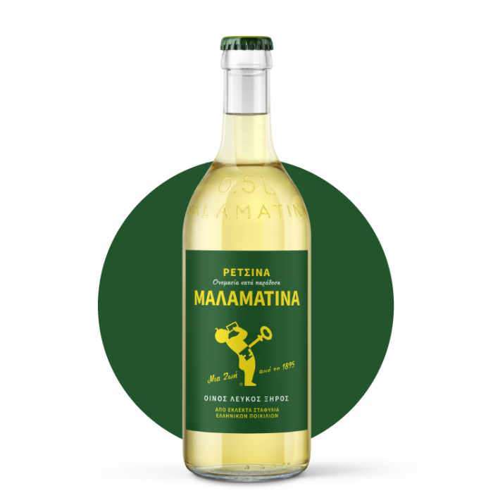 Retsina - Malamatina Winery - 0,5 L
