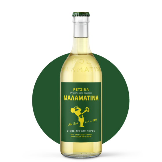 Retsina - Malamatina Winery - 0,5 L