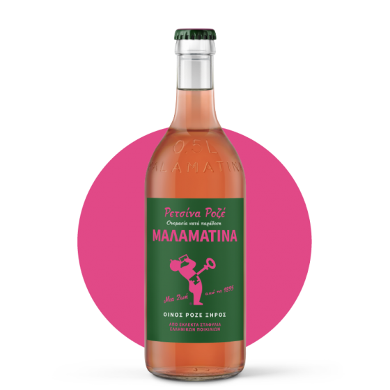 Retsina rosé - Malamatina Winery - 0,5 L