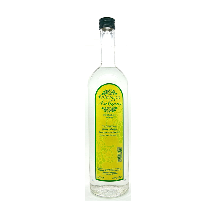 Tsipouro 40° - Lazaris Artisan Distillery - 0,70 L