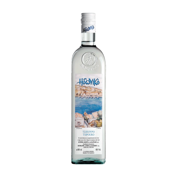 Tsipouro idoniko 40°- Domaine Costa Lazaridis - 0,70 L