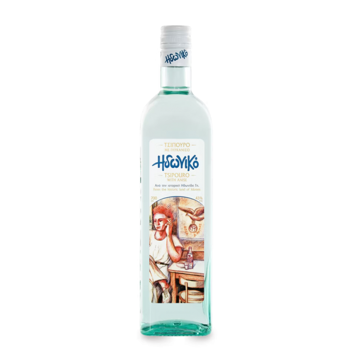 Tsipouro idoniko anijs 43° - Domaine Costa Lazaridi - 0,70 L