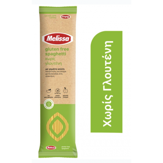 Pâtes spaghetti sans gluten - Melissa - 400 gr