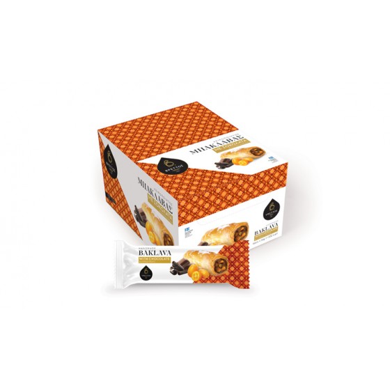 Chocolade-kumquatcake "Baklava" - Vrettos - 1 stuk 70 gr