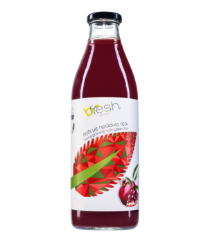 Pomegranate with green tea...