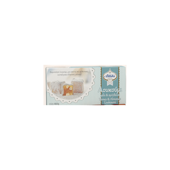Loukoums au miel et amandes - Attiki - 460 gr